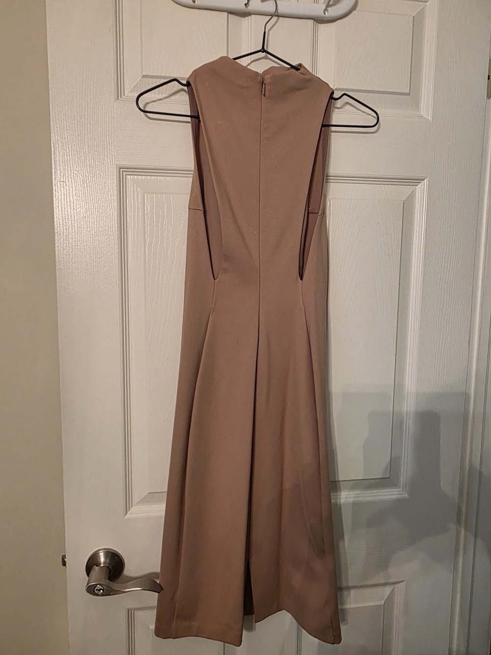 Babaton Sleeveless Maxi Dress in Taupe - Picture 2 of 6